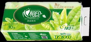 心相印茶語系列183克10粒裝三層卷筒衛(wèi)生紙(升級版Ⅰ）