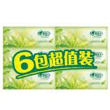 心相印茶語系列200抽二層塑裝紙面巾（長規(guī)格）